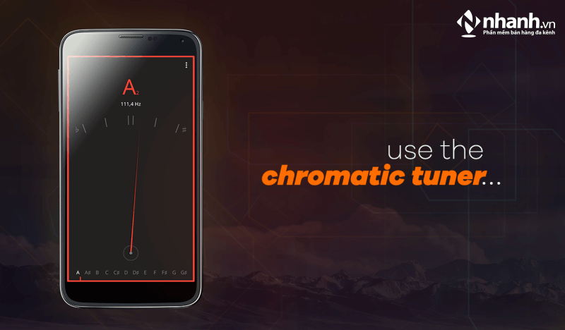 Ciftra Club Tuner - app chỉnh dây bọn hỗ trợ trên cả hai căn nguyên iOS cùng Android